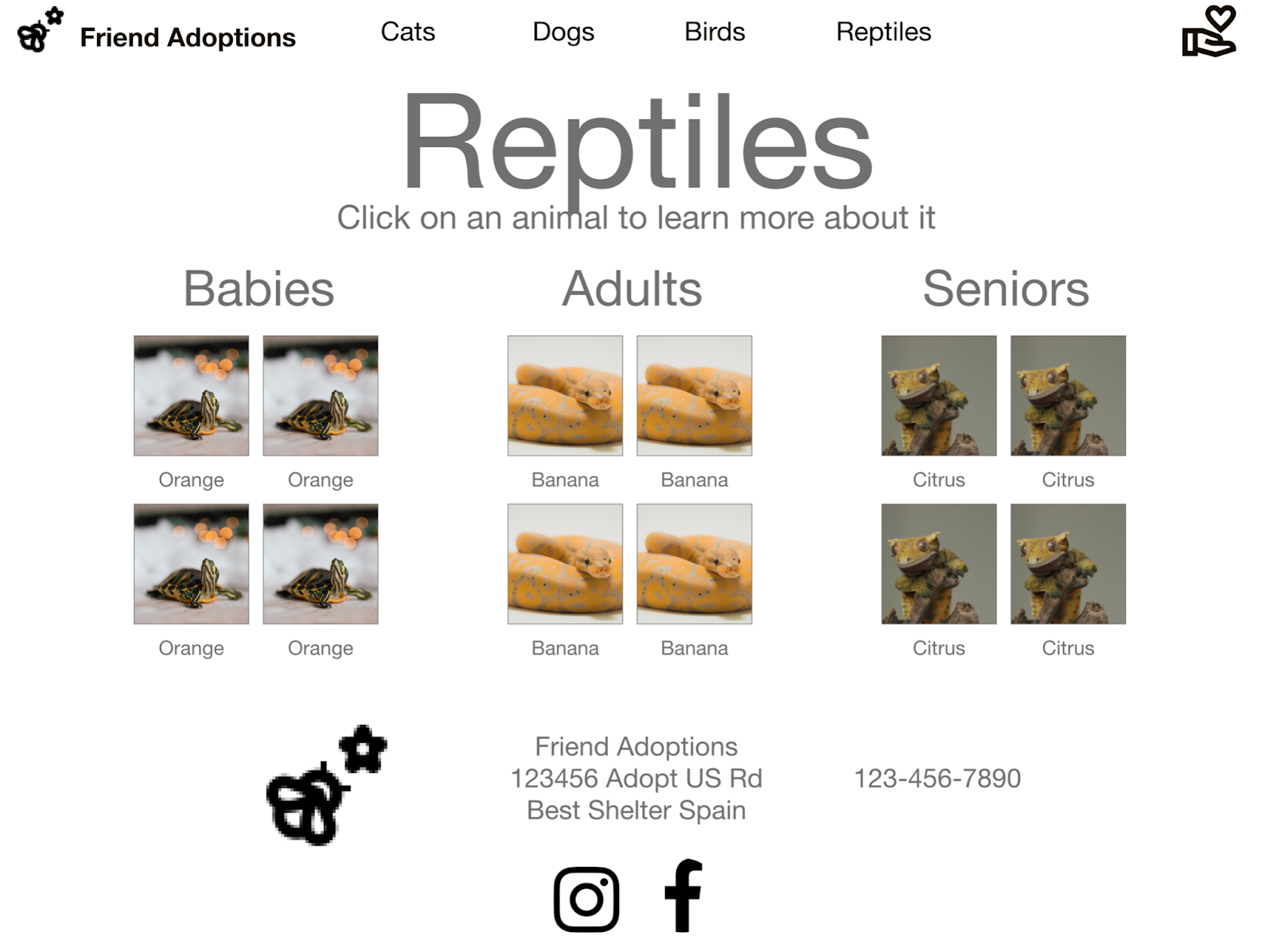 reptile page